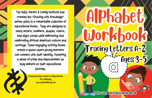 Alphabet Workbook: Tracing Letters A-Z